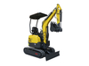 Toda la venta miniexcavadora compacta de 1,8 t, 1800 kg del fabricante, 1 tonelada, 0,8 toneladas, 1,2 toneladas, 1,5 toneladas, precio barato