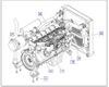 Motor diésel D926 Ti-E A2 180kw 10117783 Liebherr Engine D926 Repuestos para excavadora R944