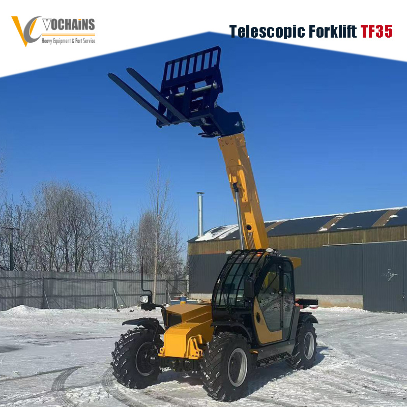 Carretilla elevadora telescópica de maquinaria portuaria TF35r 3500kgs Telehandler