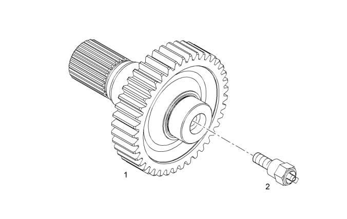 Tornillo del eje impulsor 9885714 que junta 9885721 recambios del excavador de Liebherr R944