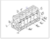 Motor diésel D926 Ti-E A2 180kw 10117783 Liebherr Engine D926 Repuestos para excavadora R944